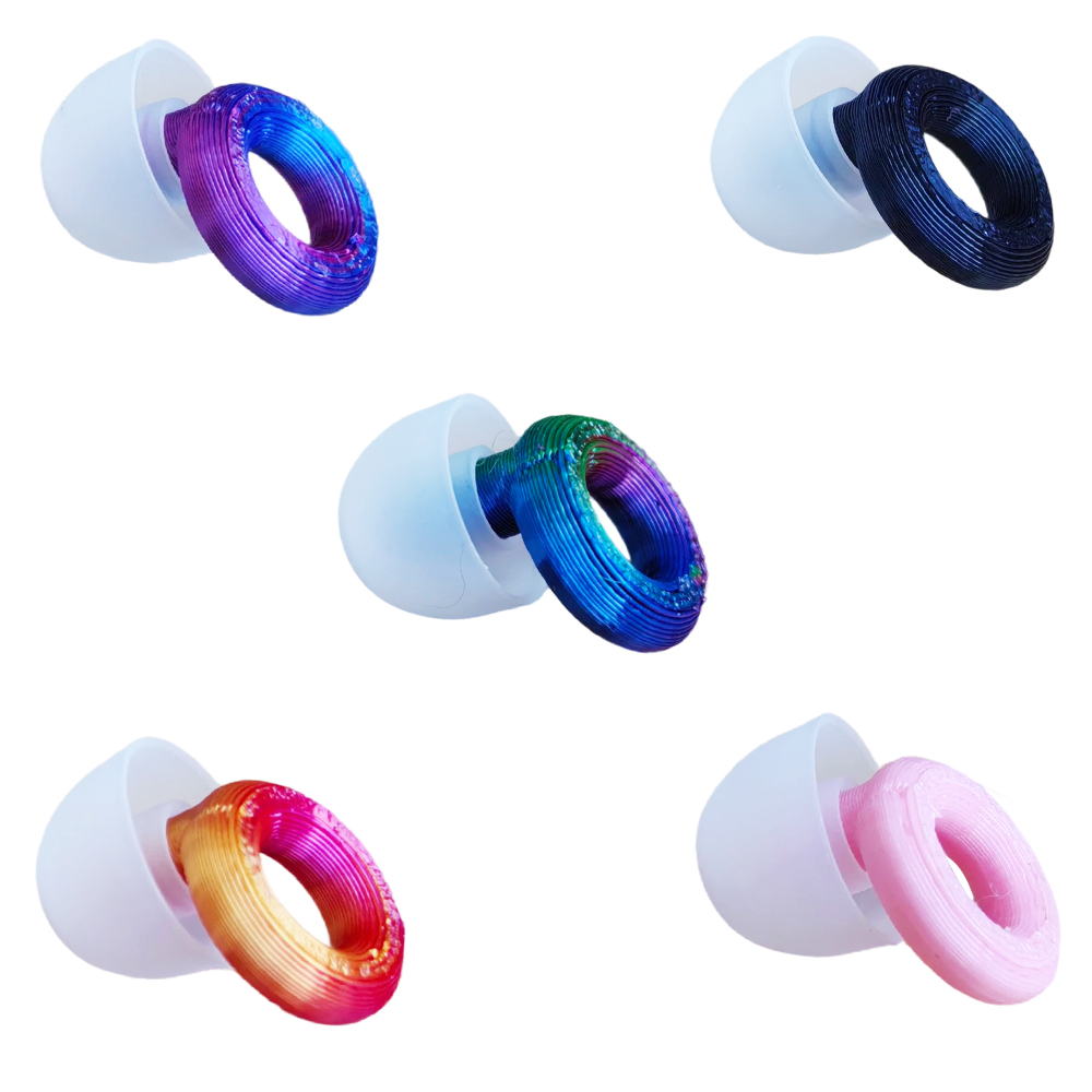 Swim Cap Silicone - Protetores Auriculares de Silicone Antirruído e
