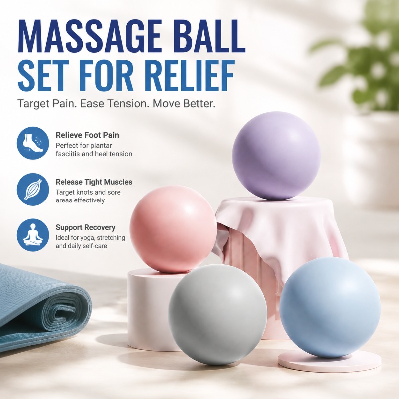 Sports Equipment For Schools - Bola de Massagem Sólida de Silicone