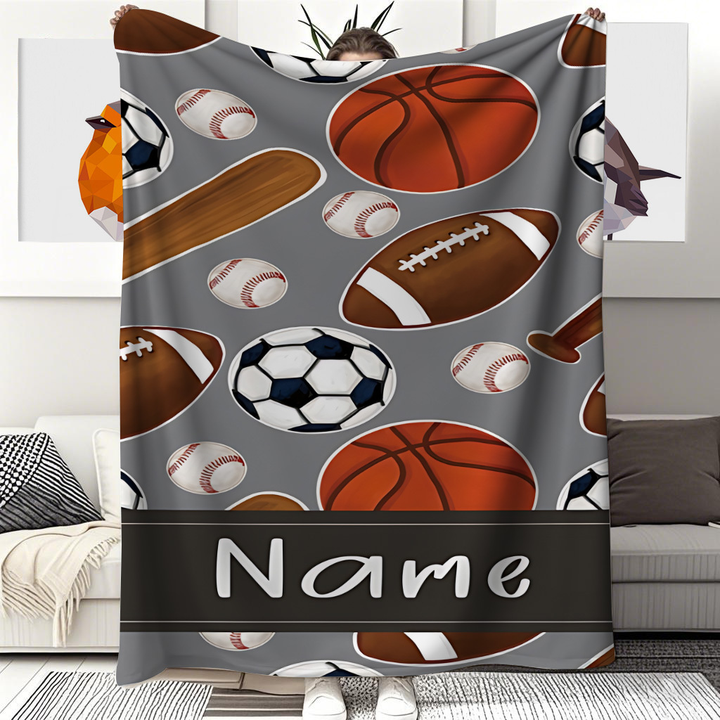 Name Sports Equipment - 1 Equipamento esportivo de manta com