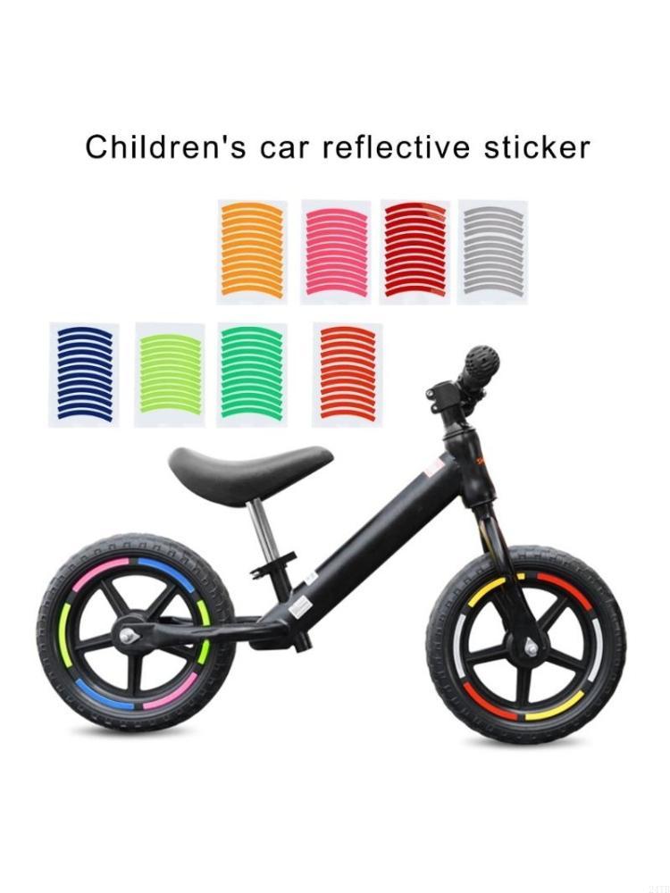 Balance Bike Kids - Adesivos advertência acessórios bicicleta adesivo pneu