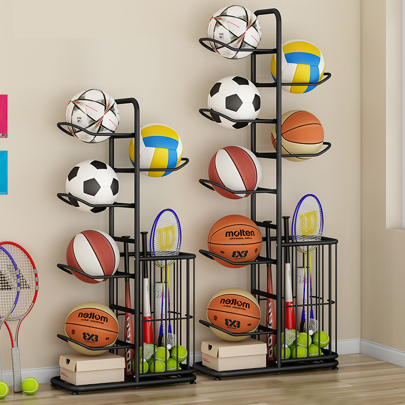 Sports Equipment Volleyball - Suporte para Armazenamento de Bolas Esportivas,