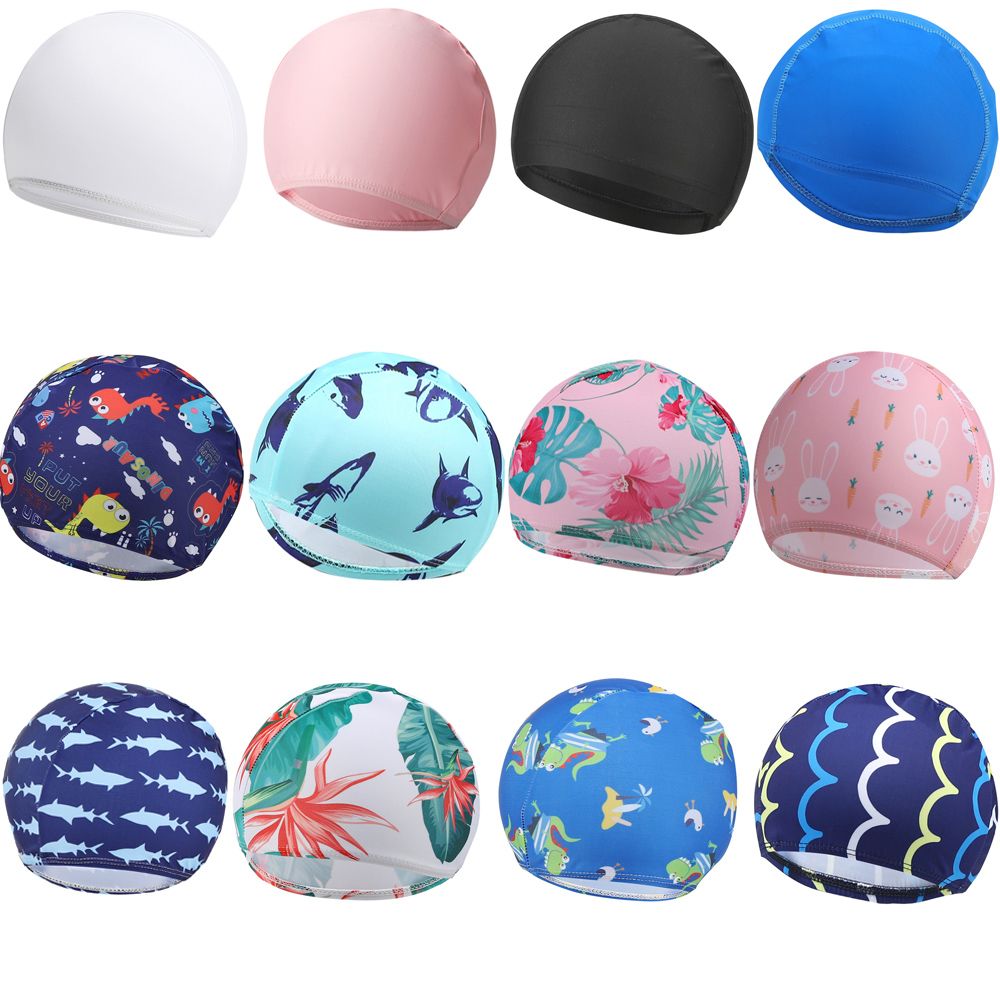 Crianças dos desenhos animados - Swim Cap Silicone avaliação e preço