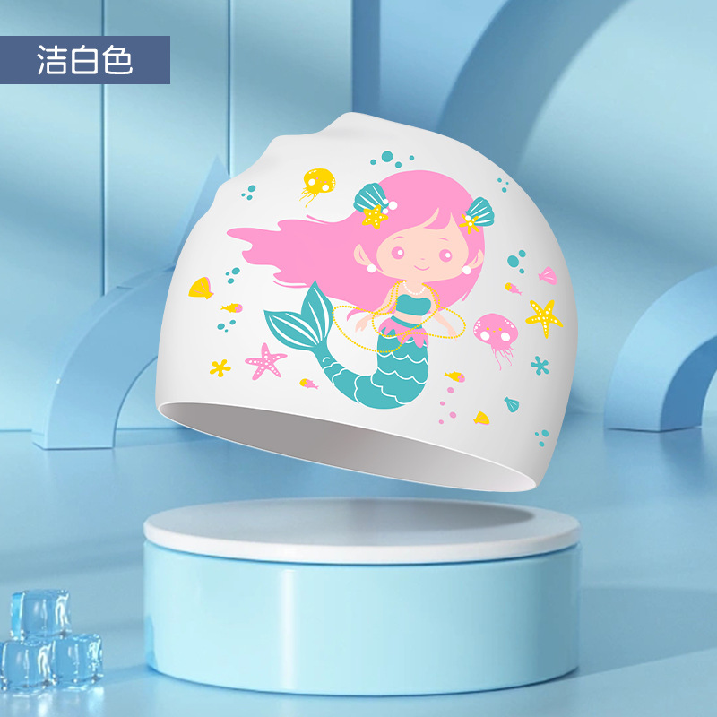 Touca de natação para crianças - Swim Cap Silicone avaliação e preço