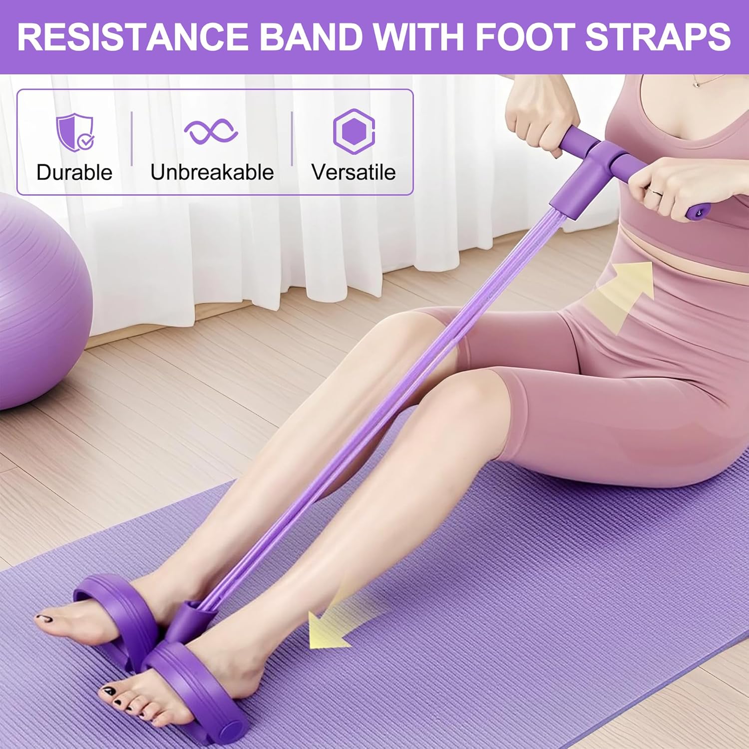 Faixa de Resistência com 4 Tub - Sports Equipment Near Me avaliação e preço