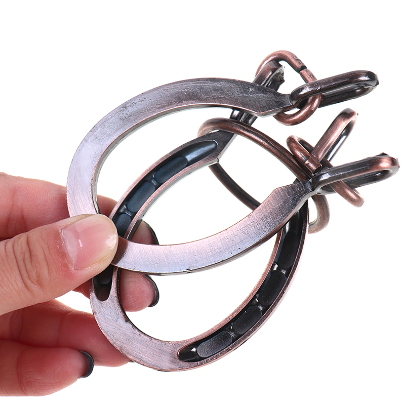 Brinquedo do metal do adulto e - Horseshoe Game Set avaliação e preço