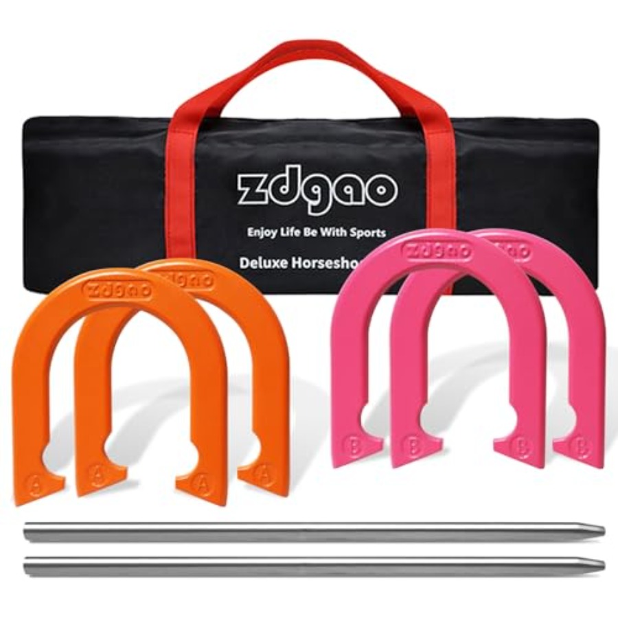 Conjunto de jogos para quintal - Horseshoe Game Set avaliação e preço