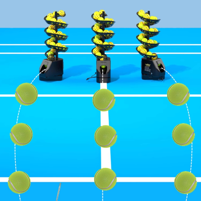 Máquina de bola de tênis ajust - Sports Equipment For Tennis avaliação e preço