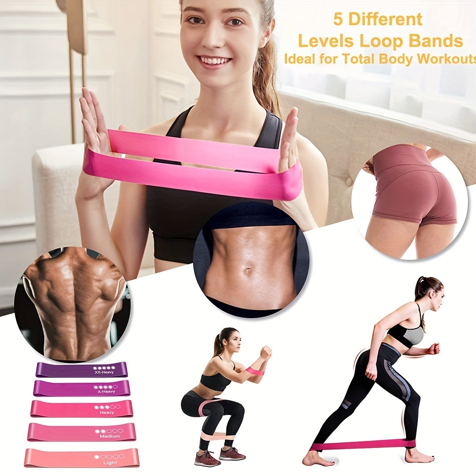 Conjunto de 5 Faixas de Resist - Sports Equipment For Schools avaliação e preço