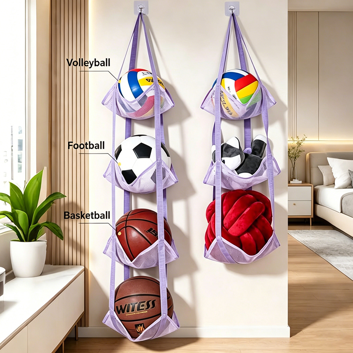 Bolsa Organizadora de Bolas Su - Sports Equipment Volleyball avaliação e preço