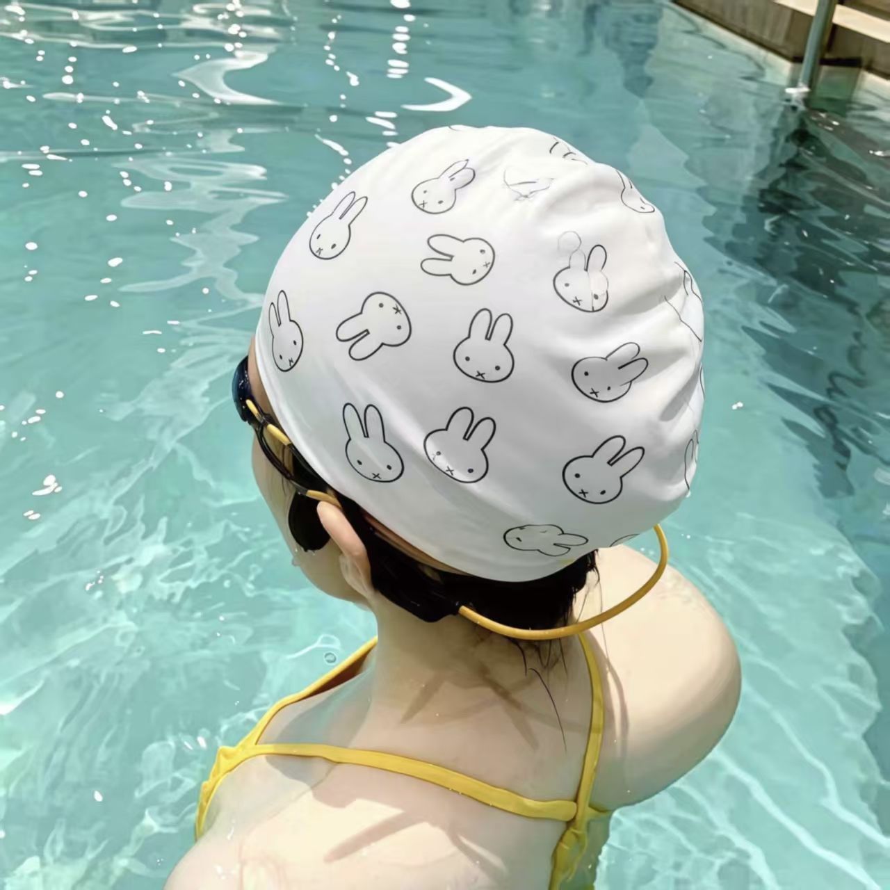 Touca de Natação para Meninas  - Swim Cap Silicone avaliação e preço