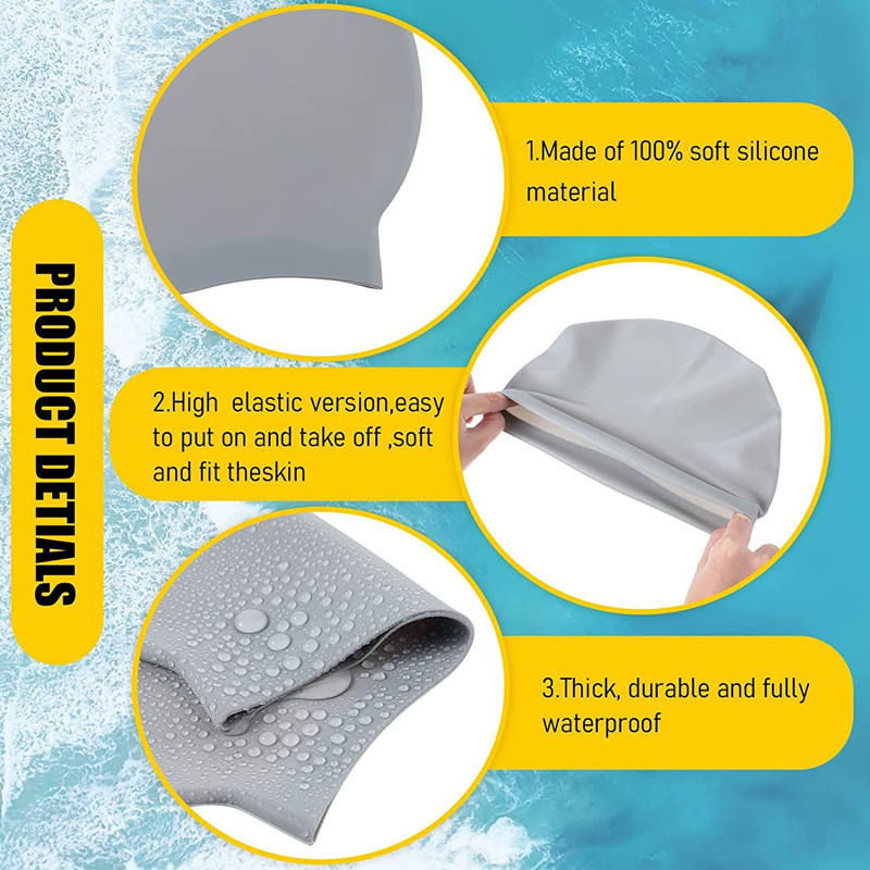 Touca de Natação de Silicone P - Swim Cap Silicone avaliação e preço
